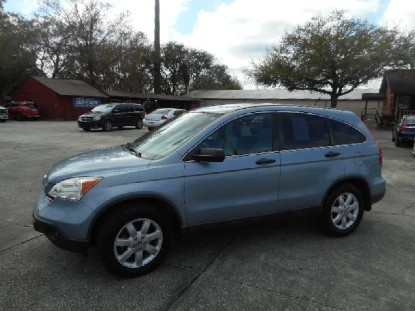 2008 BLUE HONDA CR-V EX (5J6RE48508L) , located at 1200 Cassat Avenue, Jacksonville, FL, 32205, (904) 695-1885, 30.302404, -81.731033 - Photo#1